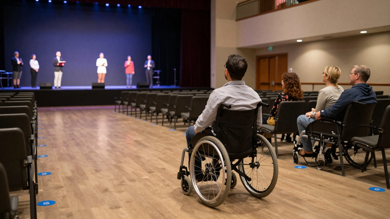 Accessibility at Robert Hill Shows: Seating and Services