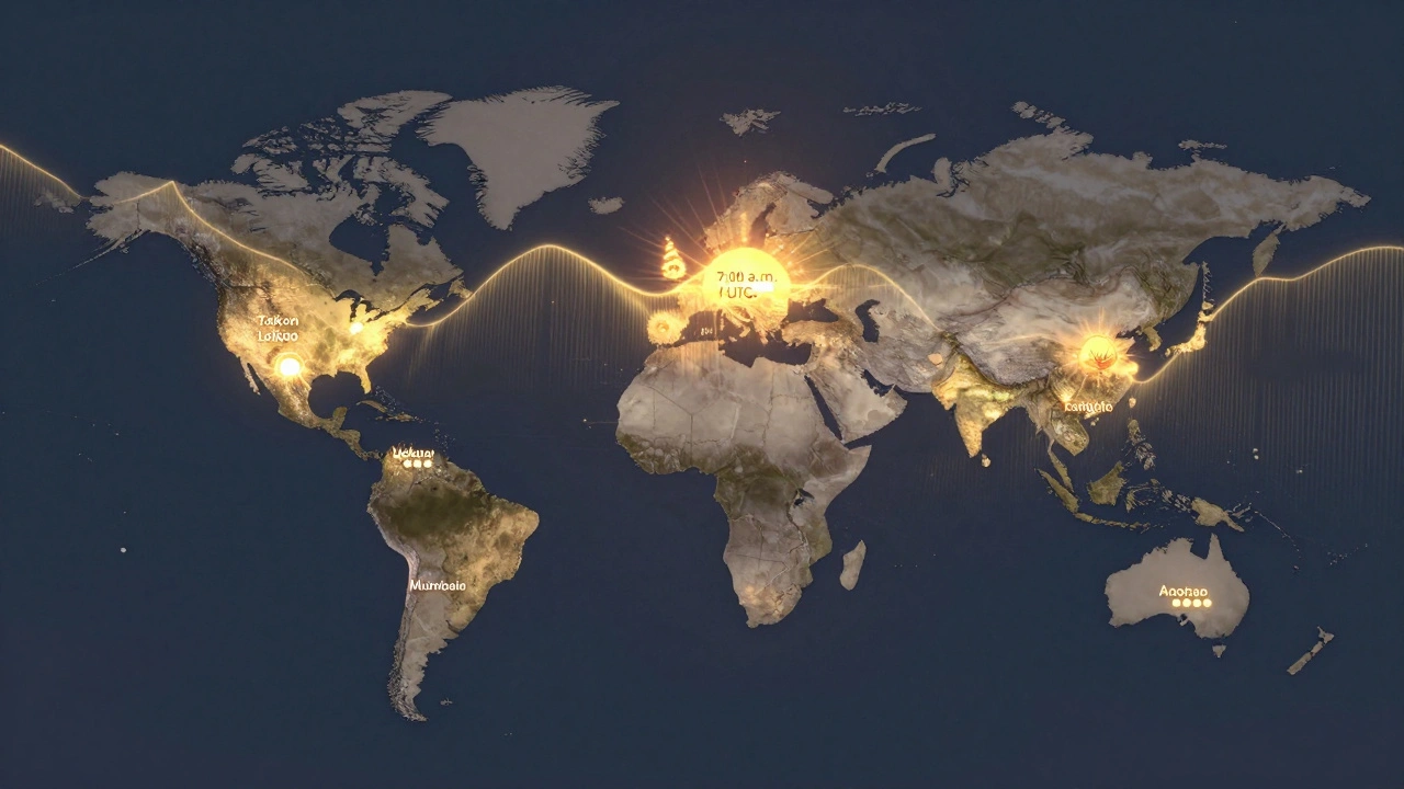 Time Zone Scheduling for Global Music Releases