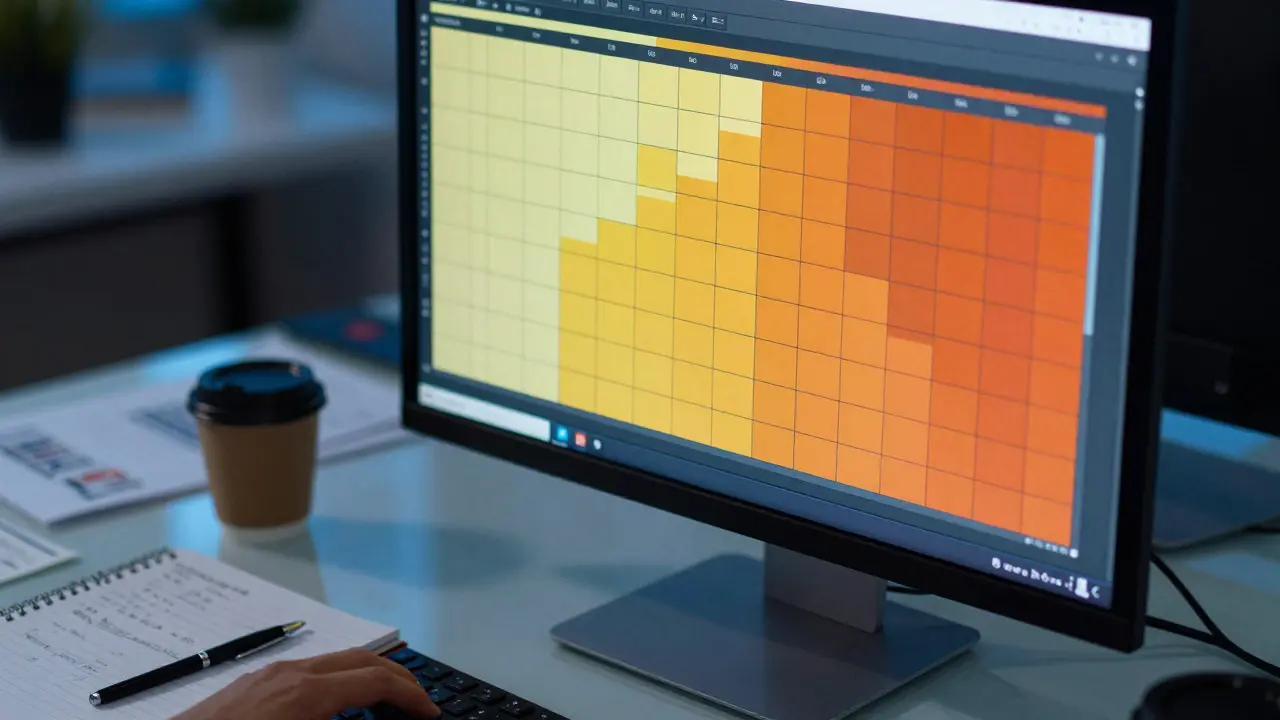 Chart Heatmap: Visualizing Robert Hill's Strongest Markets