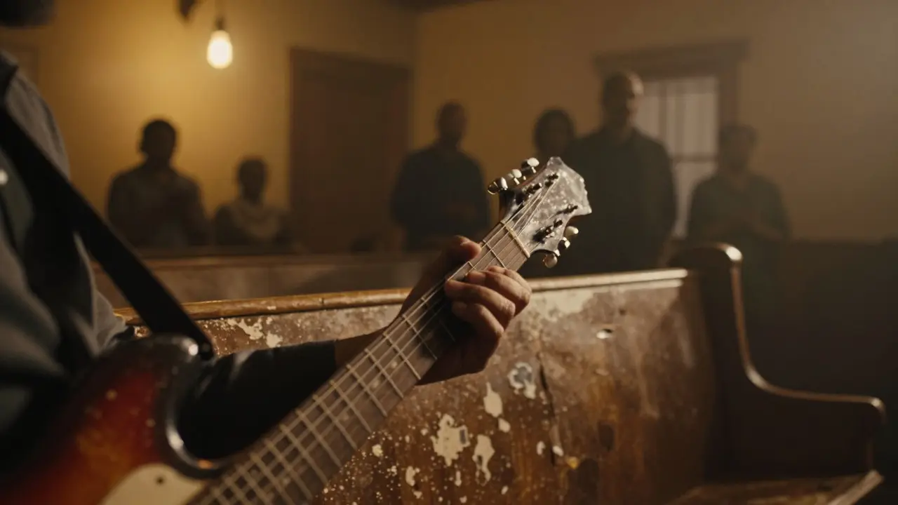 Slide Guitar in Gospel Blues: How It Drives Worship Narratives