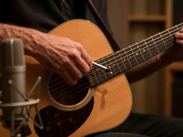 Live Room Acoustics for Slide Guitar: Reflections that Serve the Blues